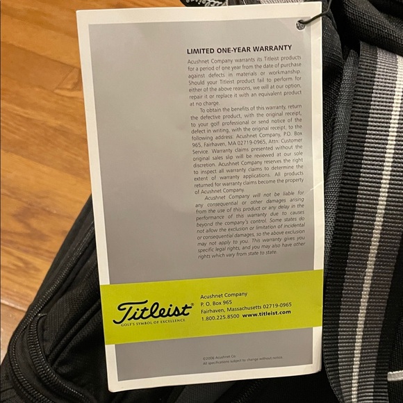 Titleist Black and Gray Expandable Duffel Bag with Wheels - Picture 8 of 16